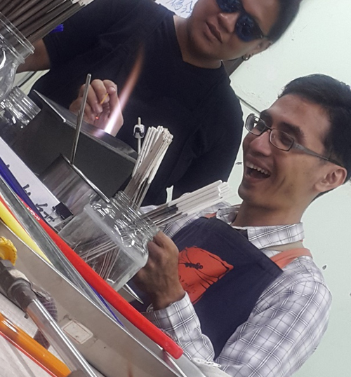 第一次DIY製作琉璃珠