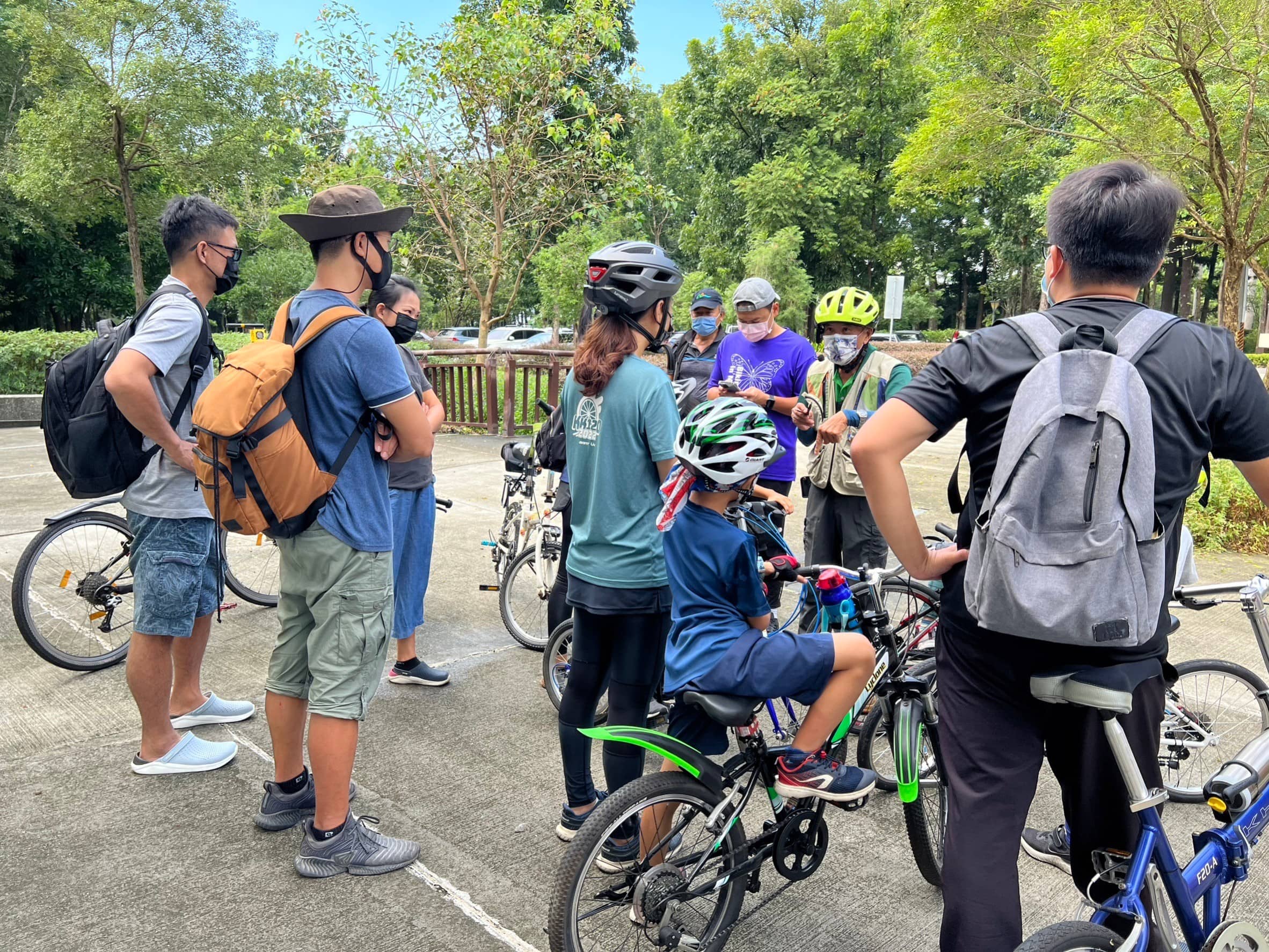茂管處今年度將陸續推出自行車體驗活動，民眾可輕鬆享受追風樂趣。