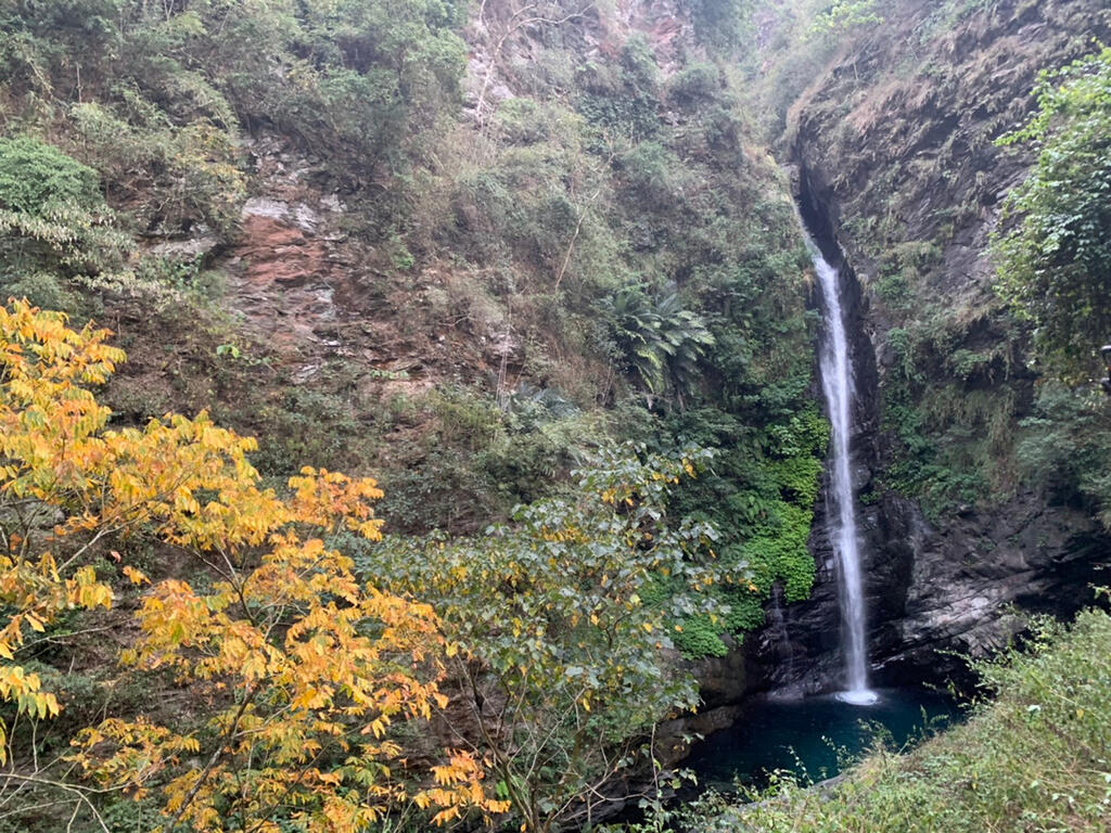 茂林谷瀑布美景