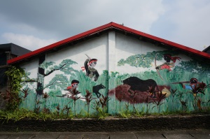 安坡部落-藝術牆