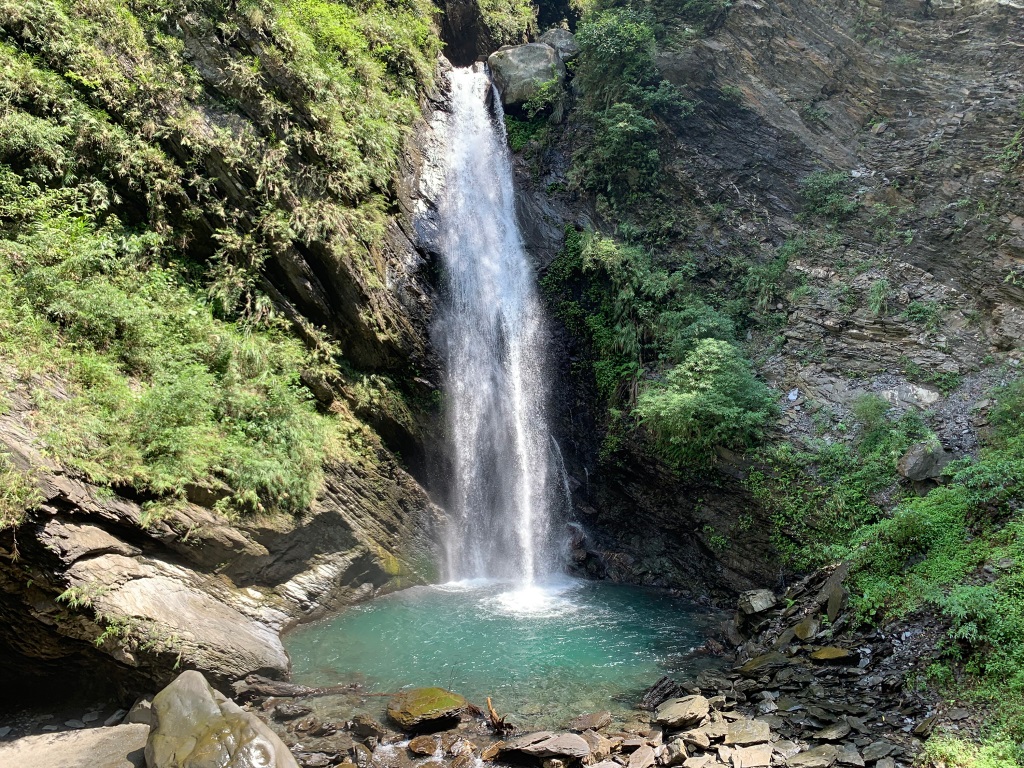 神山瀑布(第三層)景觀