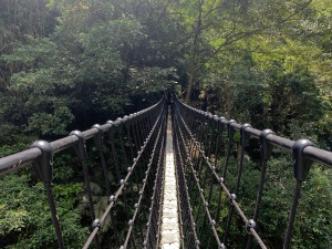 神山瀑布繩索吊橋